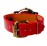 Womage 505 Orologio analogico - quadrante rotondo - cinturino in ecopelle (rosso)